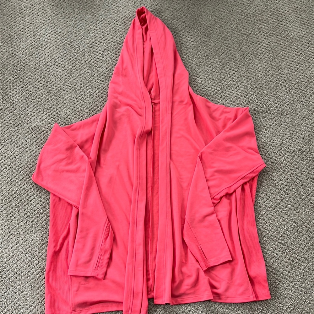 Hooded cardigan